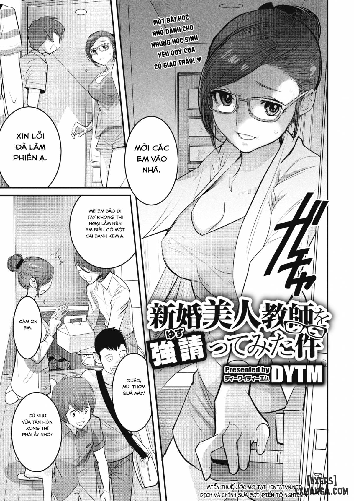 Forcing A Beautiful Newlywed Teacherr